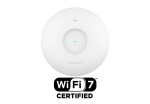 Grandstream GWN7674 High-Performance Tri-Band 4x4:4/2x2:2 MU-MIMO Wi-Fi 7 Indoor Access Point with DL/UL OFDMA Technology and PoE++ Support